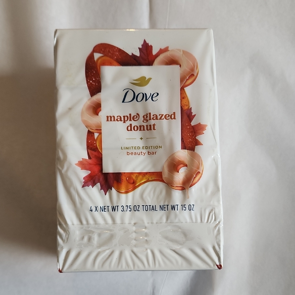 Dove Maple Glazed Donut Beauty Bar - White